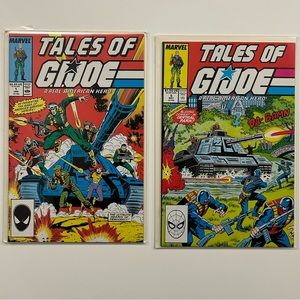 Tales of GI Joe comic books #1 and #5